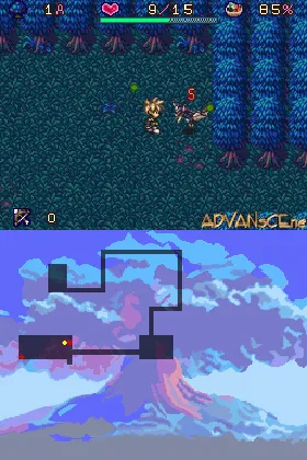 Dungeon of Windaria (Japan) screen shot game playing